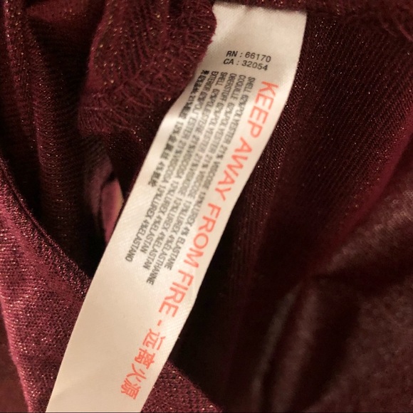 NWT Anthropologie Shimmer Open Back Bodysuit M - Picture 15 of 15